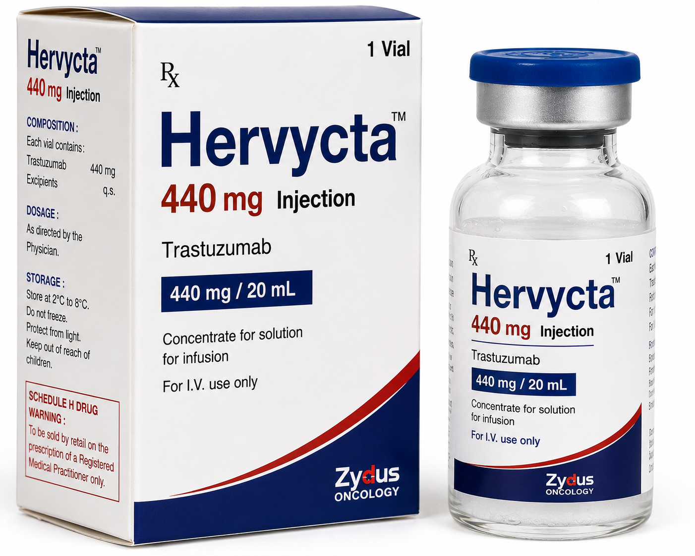Hervycta 440mg Injection