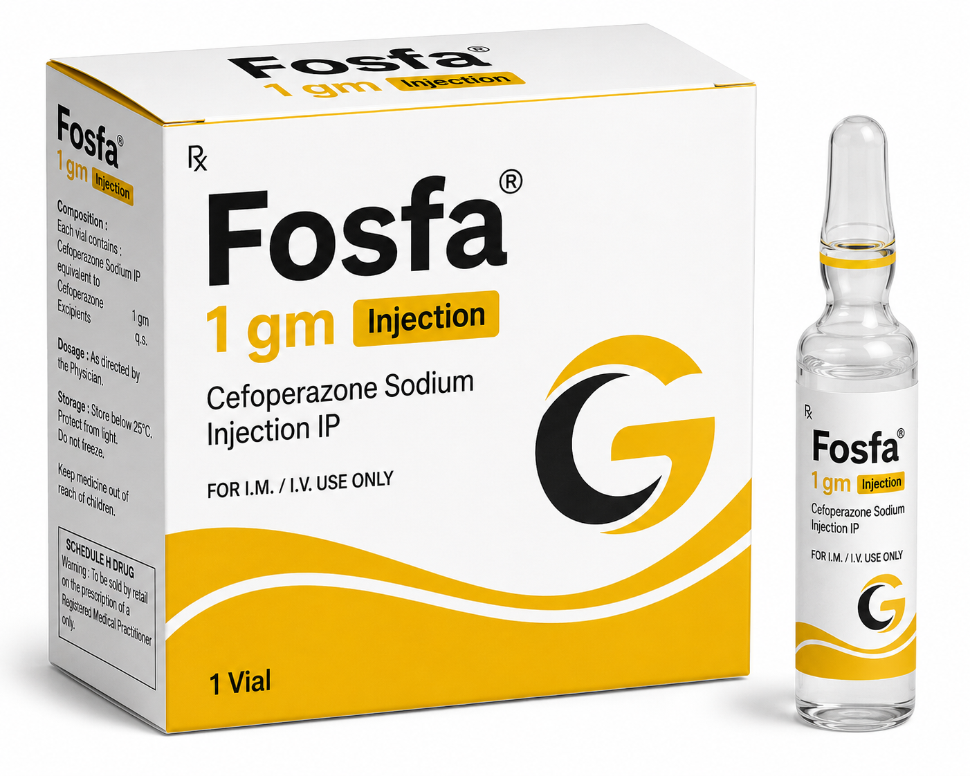 Fosfa 1gm Injection