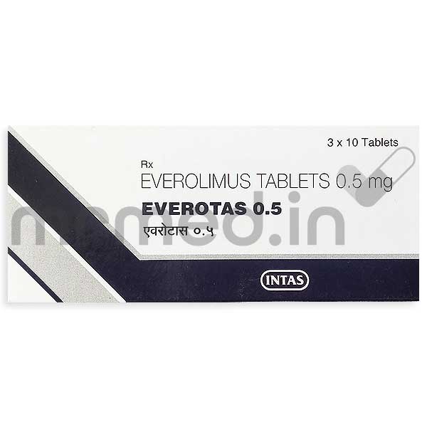 Everotas 0.5mg Tablet