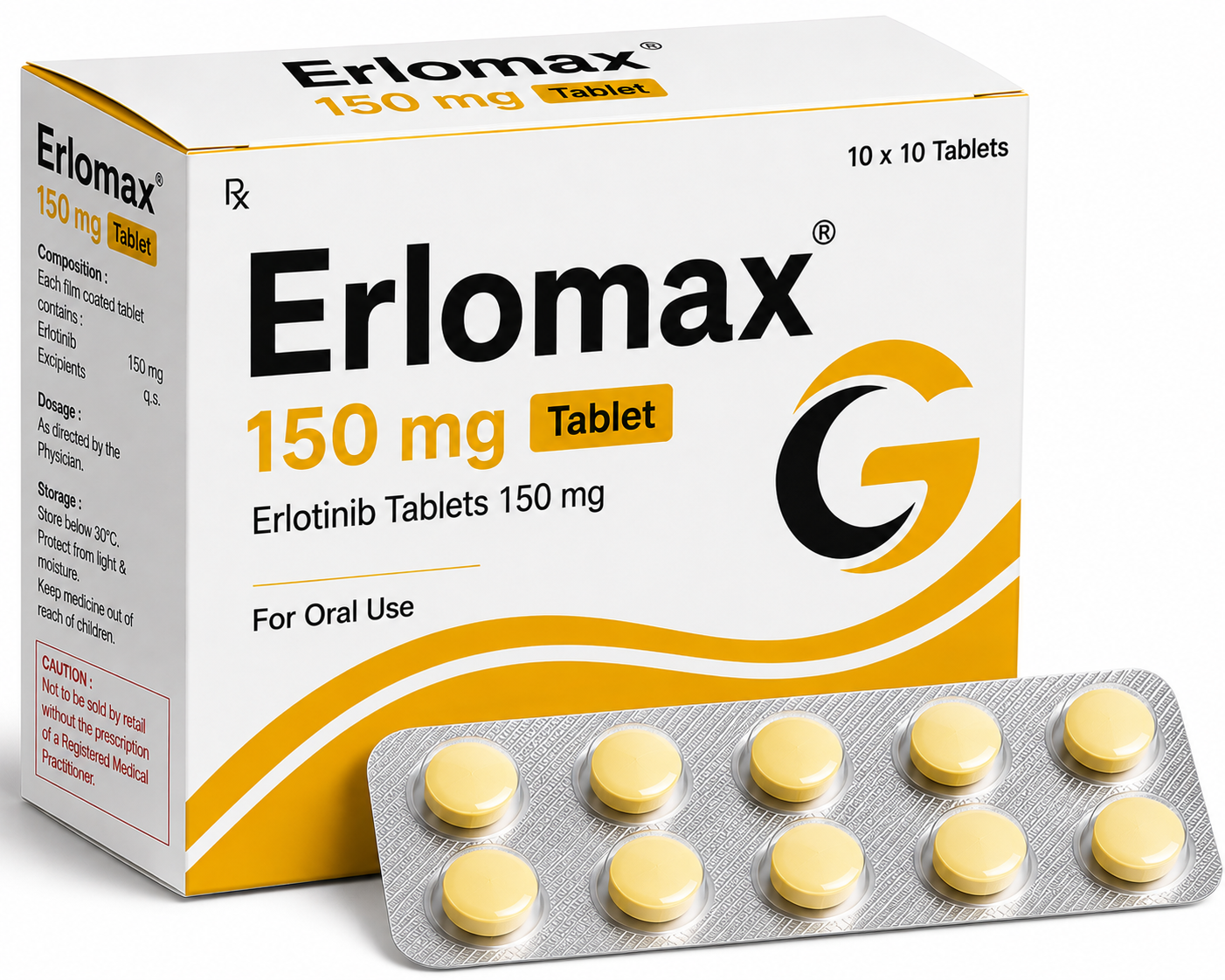 Erlomax 150mg Tablet