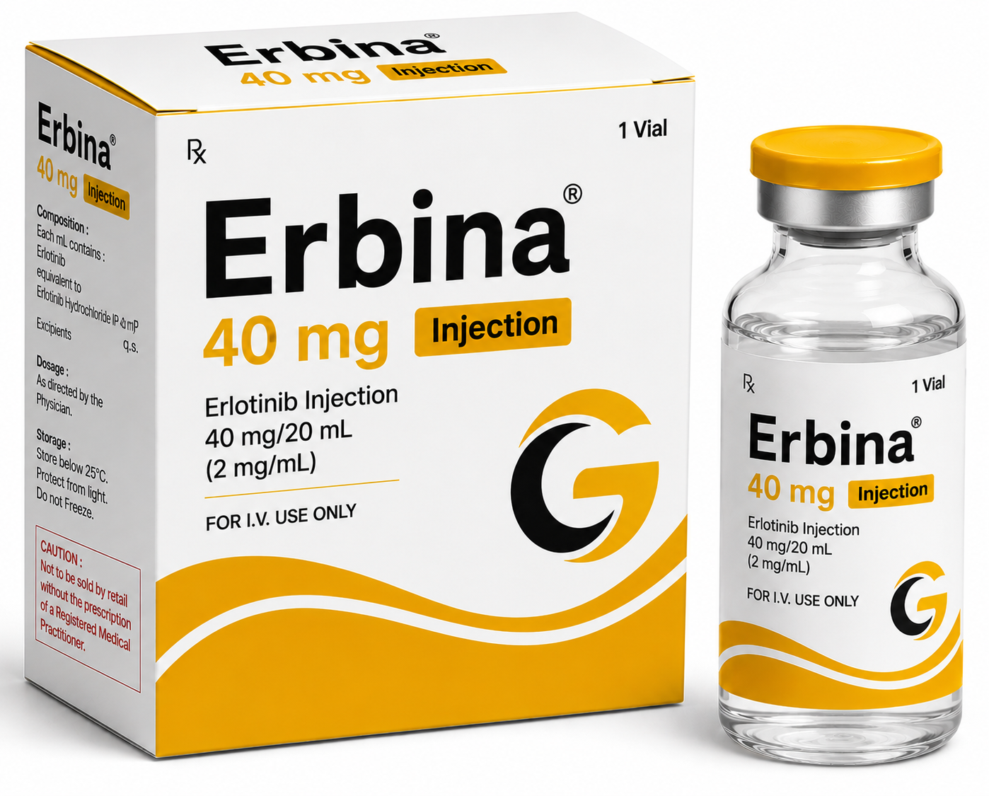 Erbina 40mg Injection