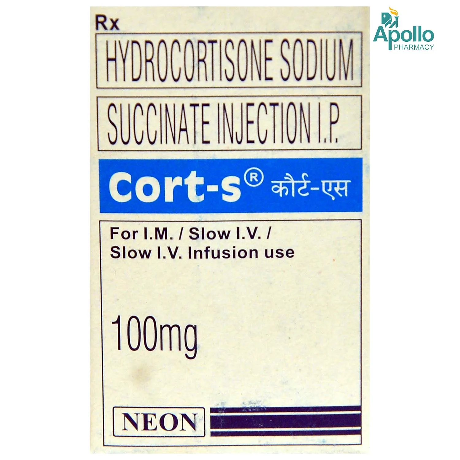 Cort S 100mg Injection