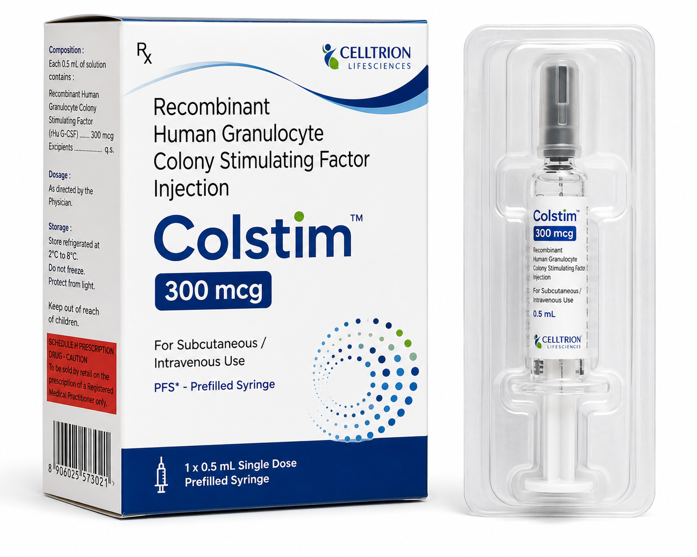 Colstim 300mcg Injection