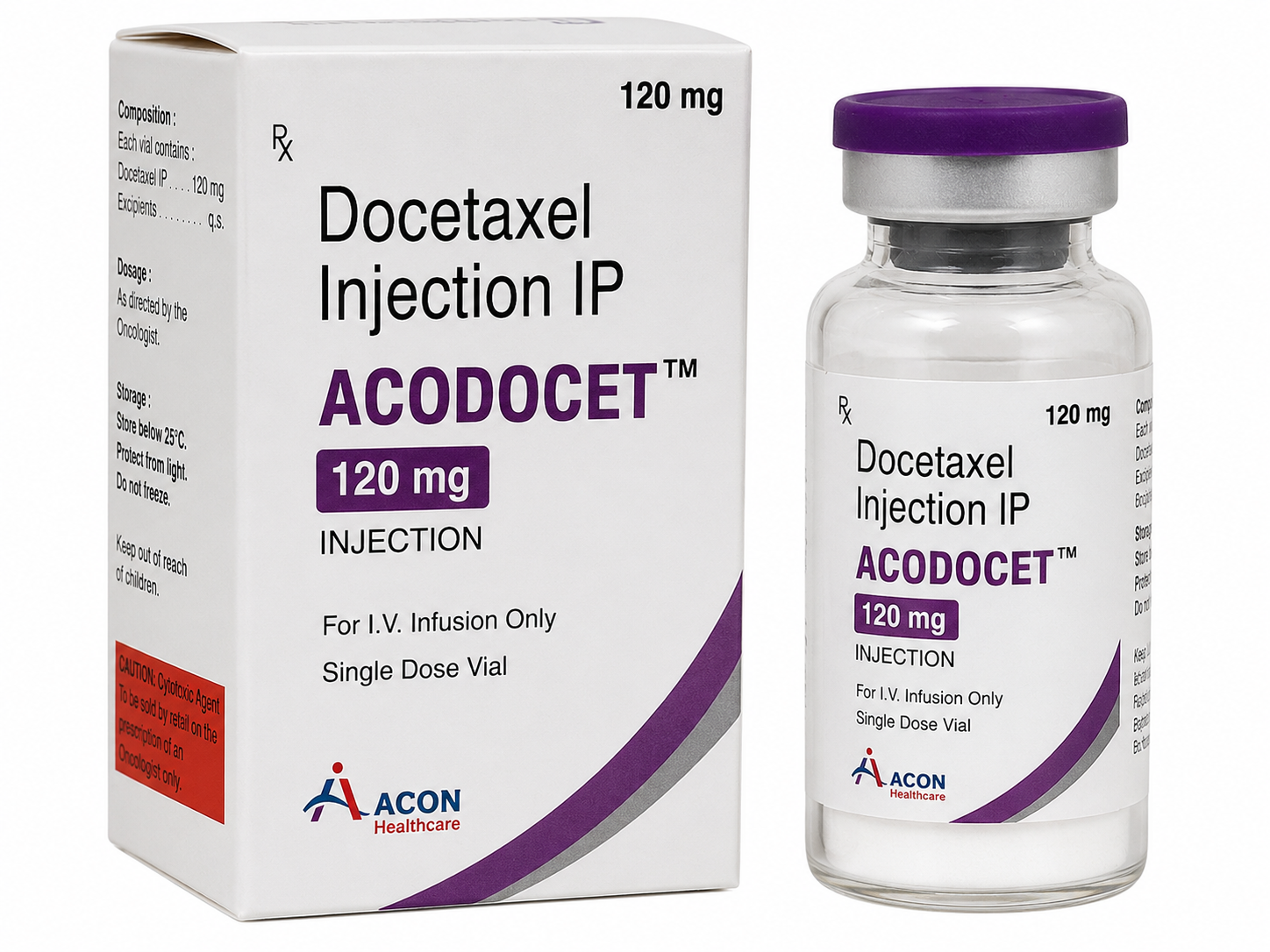 Acodocet 120mg Injection