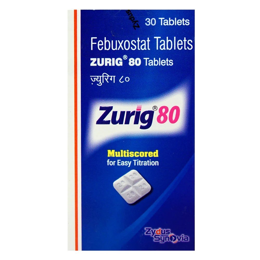 Zurig 80mg Tablet