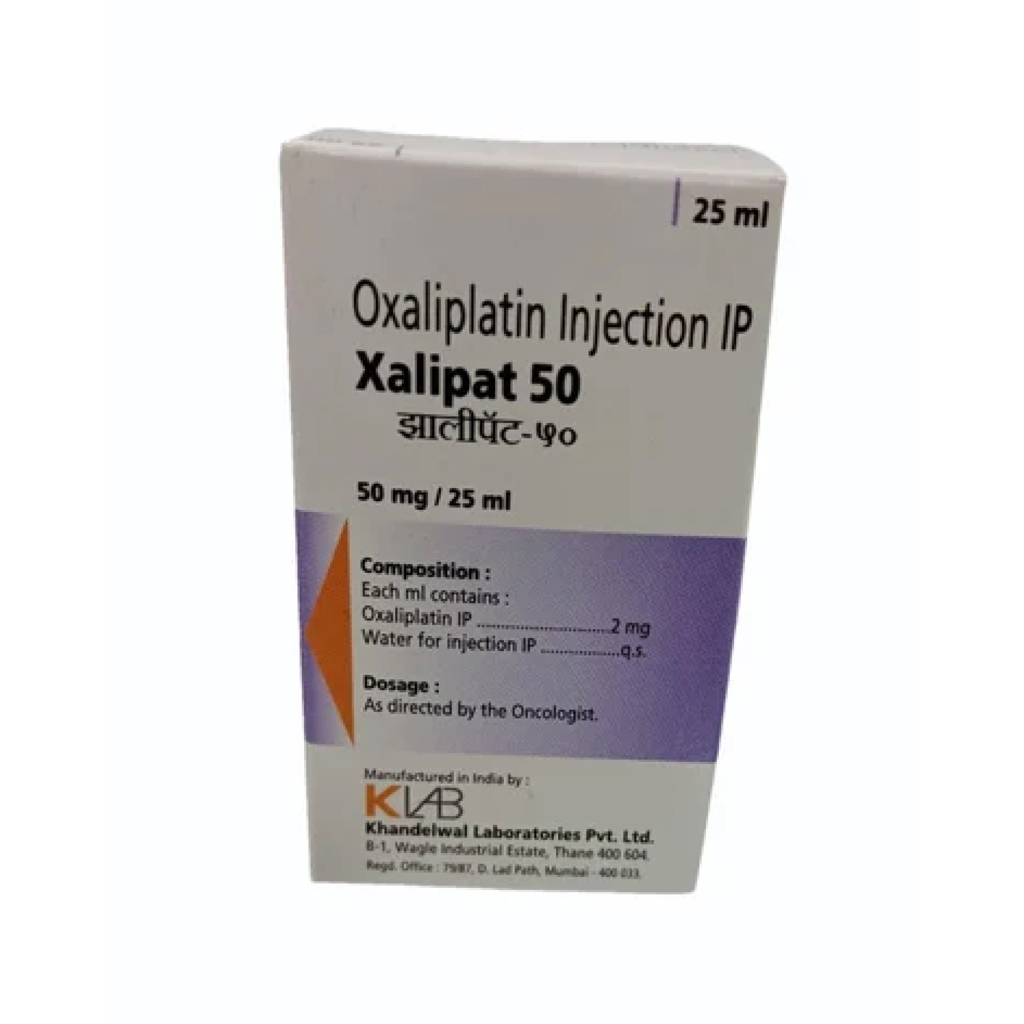 Xalipat 50mg Injection