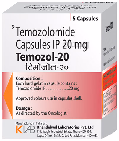 Temozol 20mg Capsule
