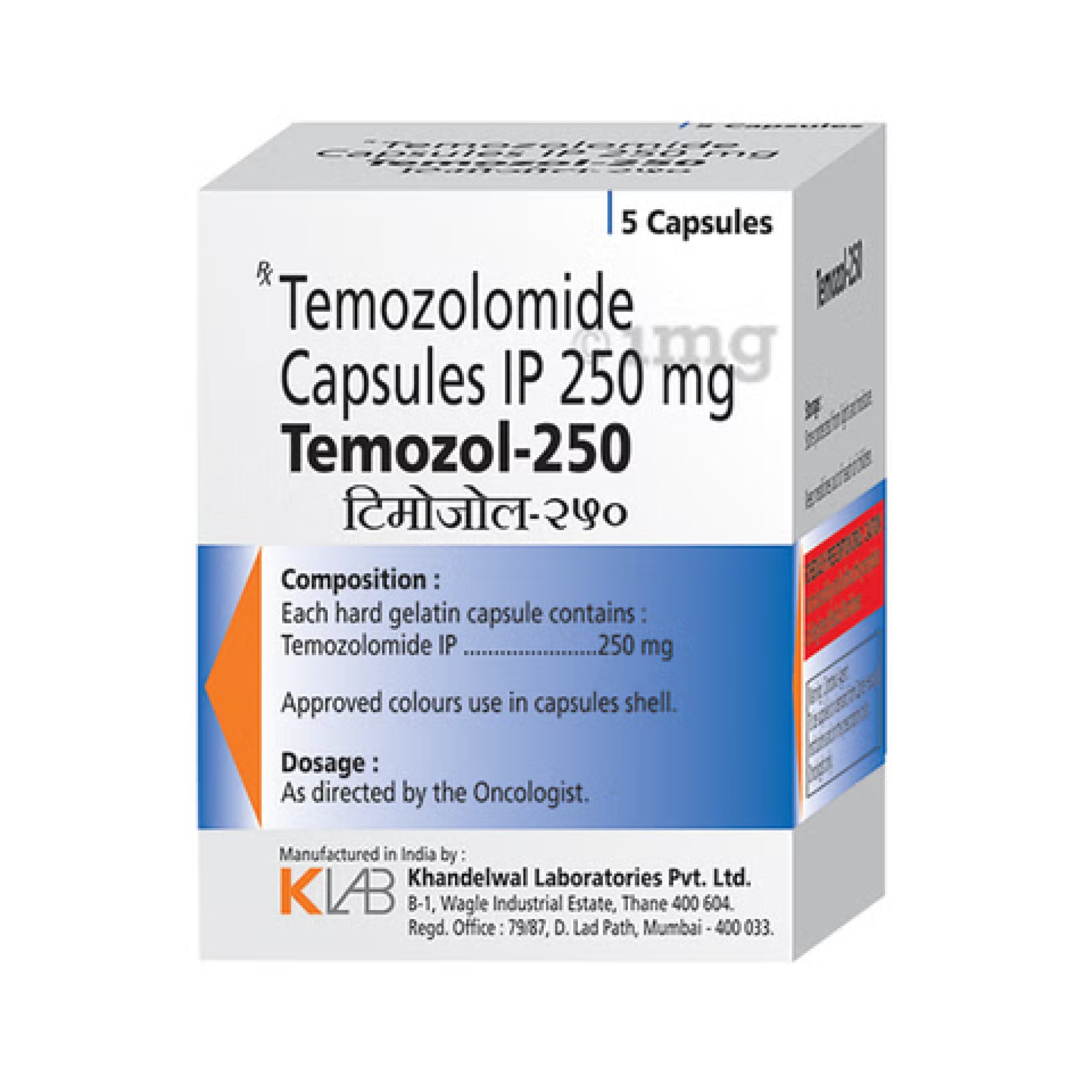 Temozol 250mg Capsule