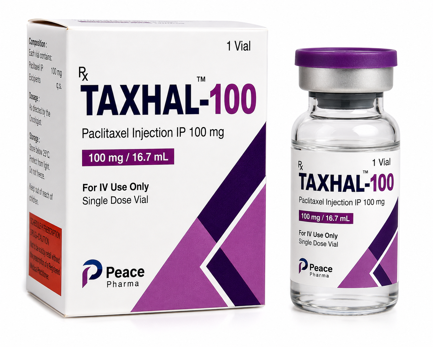 Taxhal 100mg Injection