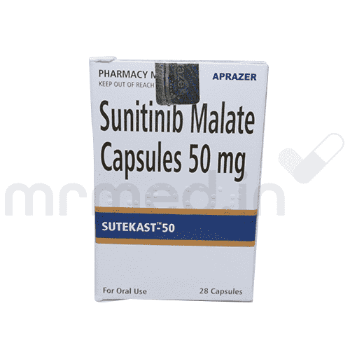 Sutekast 50mg Capsule 28's