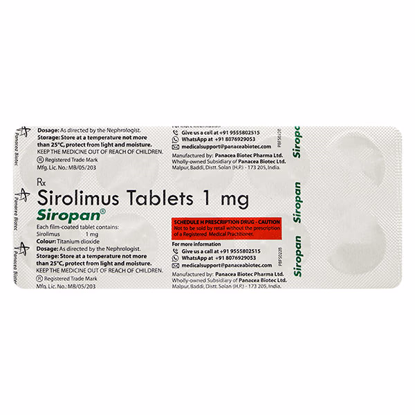 Siropan 1mg Tablet
