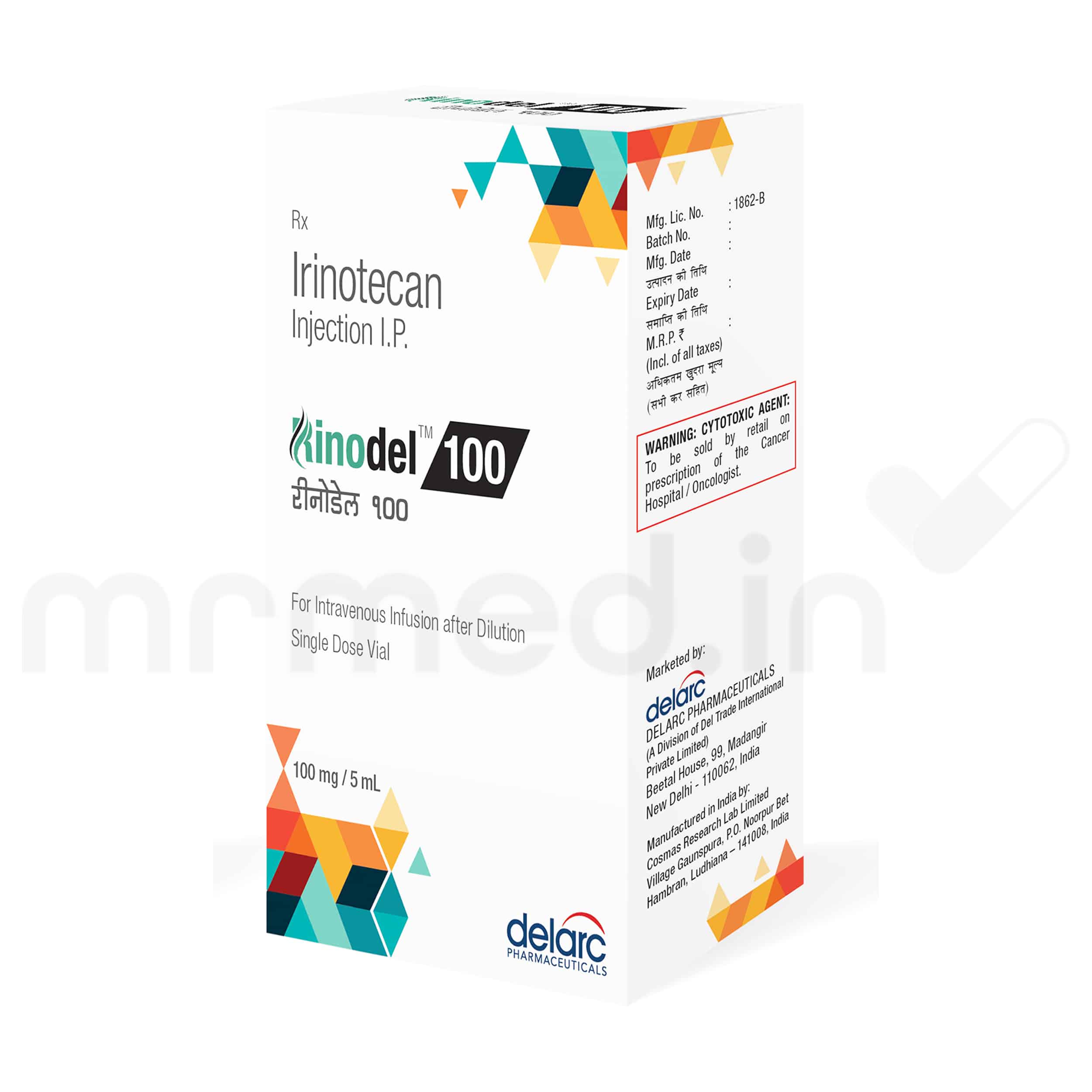 Rinodel 100mg Injection