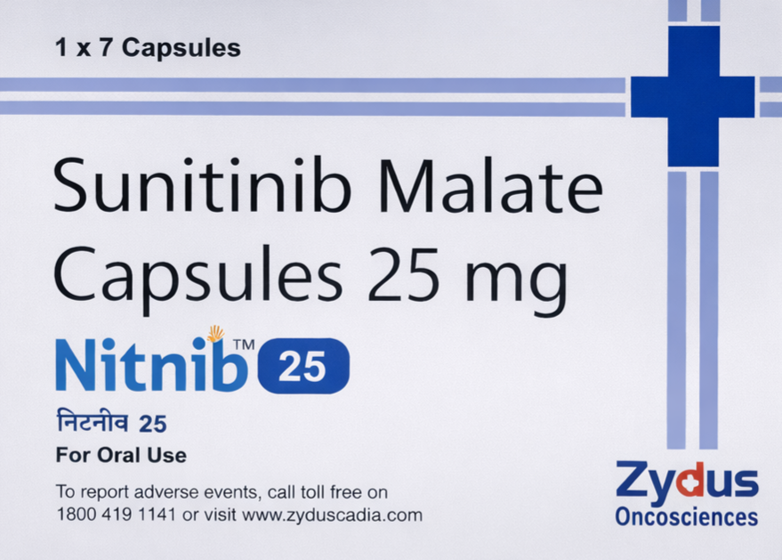 Nitnib 25mg Capsule