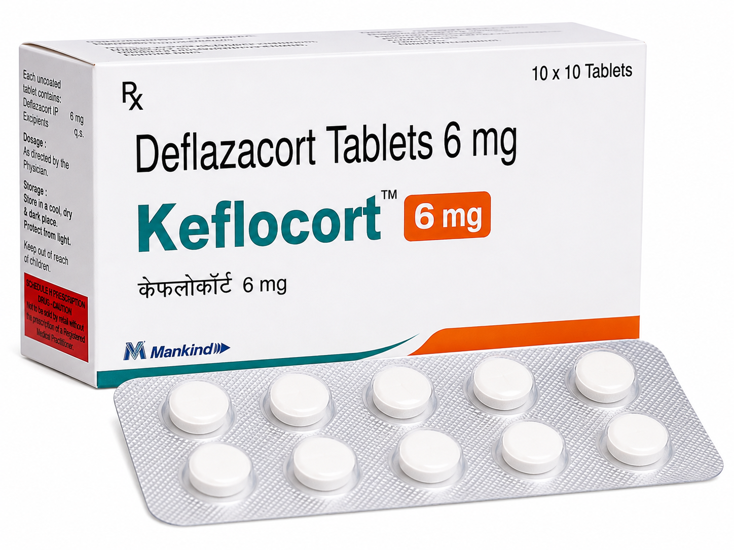 Keflocort 6mg Tablet