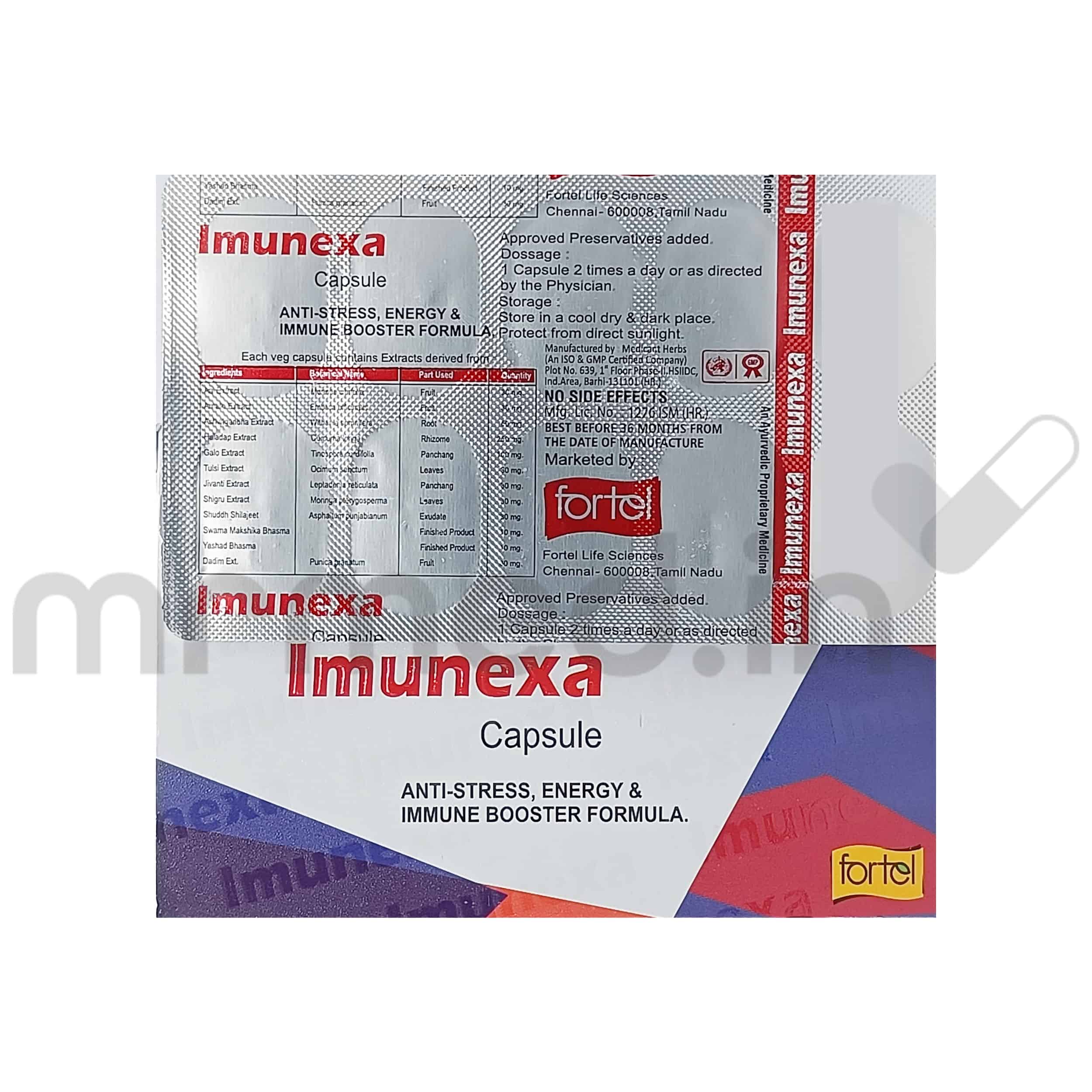 Imunexa Capsule 10's